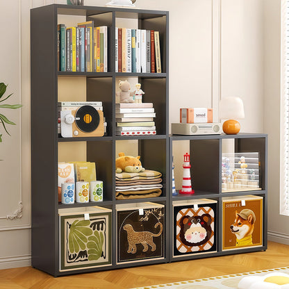 Modern Minimalist Carbon Steel Square Rectangle Storage Cabinet 4/6/8-Cabinet For Living Room