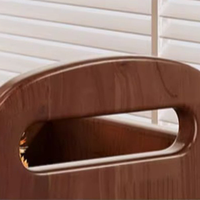 Modern Minimalist MDF Curved Rectangular Desktop Storage Shelf 2/4-Shelves For Living Room