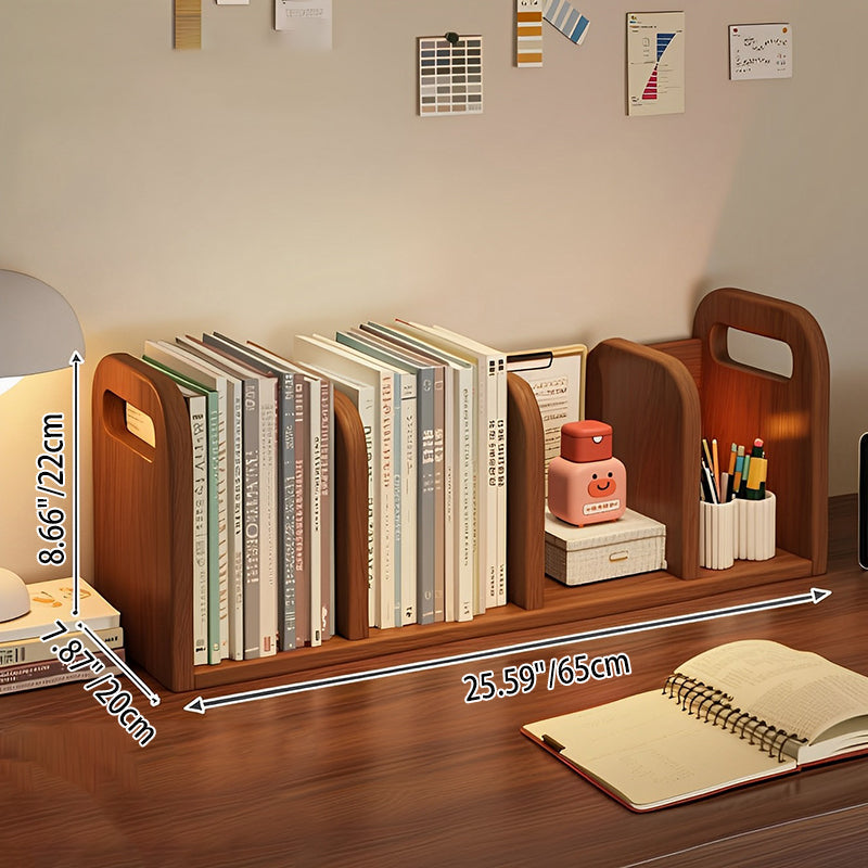 Modern Minimalist MDF Curved Rectangular Desktop Storage Shelf 2/4-Shelves For Living Room