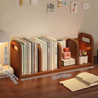 Modern Minimalist MDF Curved Rectangular Desktop Storage Shelf 2/4-Shelves For Living Room