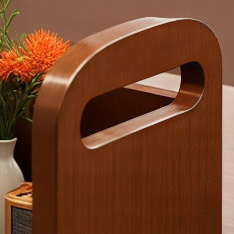 Modern Minimalist MDF Curved Rectangular Desktop Storage Shelf 2/4-Shelves For Living Room