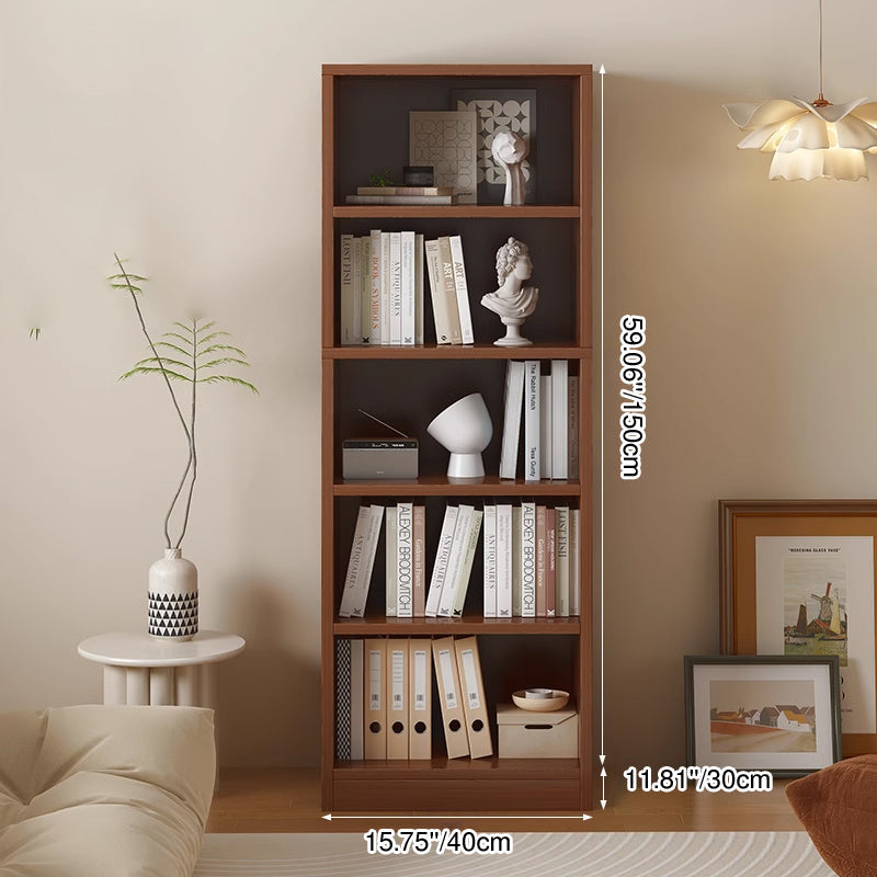 Modern Minimalist MDF Rectangular Storage Shelf 4/5/6 Tier For Living Room