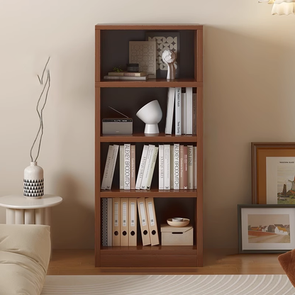 Modern Minimalist MDF Rectangular Storage Shelf 4/5/6 Tier For Living Room