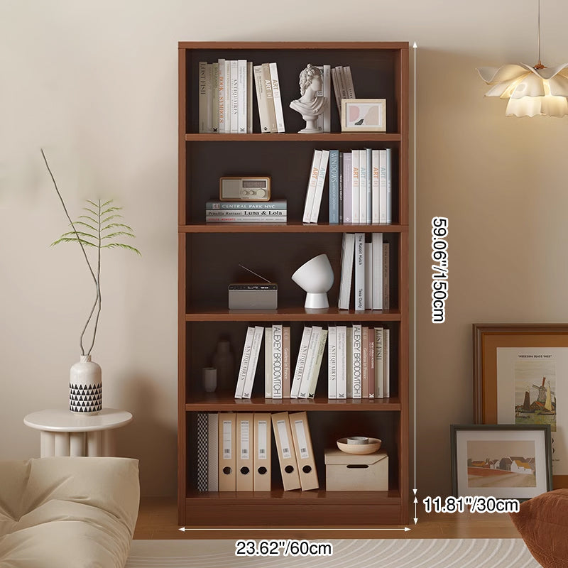 Modern Minimalist MDF Rectangular Storage Shelf 4/5/6 Tier For Living Room