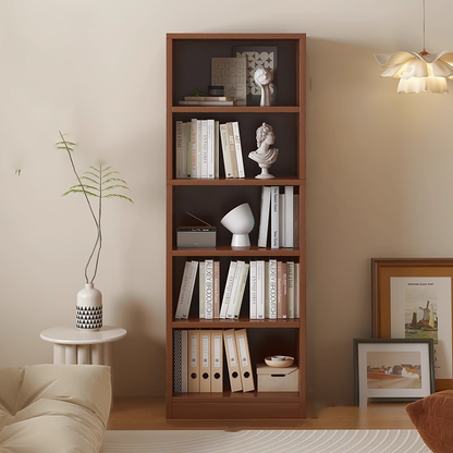 Modern Minimalist MDF Rectangular Storage Shelf 4/5/6 Tier For Living Room
