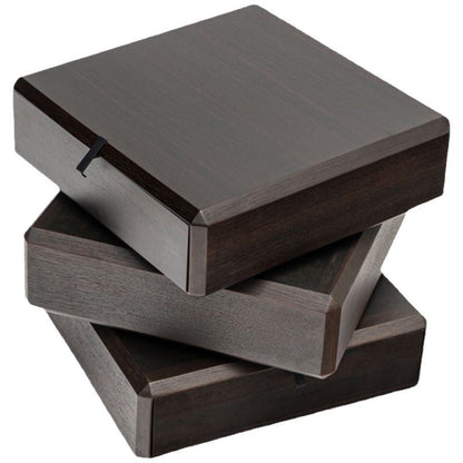 Traditional Vintage HDF Cube Rotating 3-Tier Storage Drawers For Bedroom