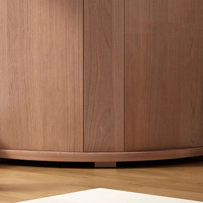 Contemporary Creative Triangle Eco-Friendly Engineered Wood Bookshelves 4-Shelf For Bedroom