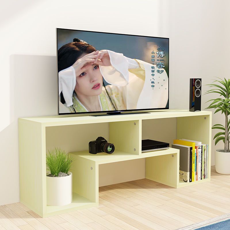 Modern Minimalist Rectangular Board TV Stand For 2-Tier For Living Room