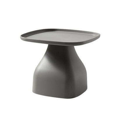 Modern Minimalist Square PP Coffee Table 1-Tier For Living Room