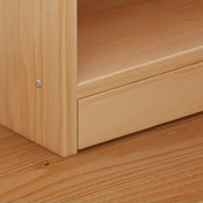 Modern Minimalist Square Pine Wood Composite Board Acrylic Storage Cabinet 1/2-Cabinet For Study