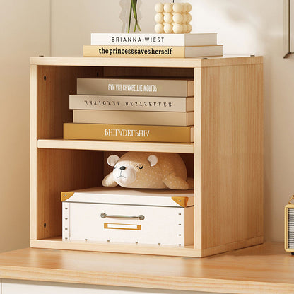 Modern Minimalist Square Pine Wood Composite Board Acrylic Storage Cabinet 1/2-Cabinet For Study