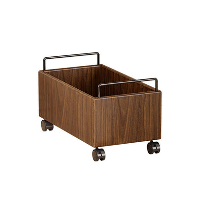 Modern Minimalist Movable Rectangular Rubberwood Iron Kids Storage Cabinet 1-Cabinet For Study