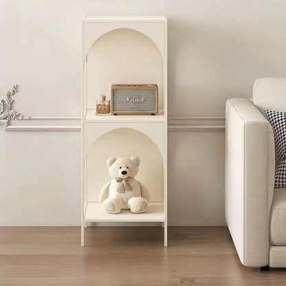 Modern Minimalist Iron Square Side Table 3-Tier For Living Room