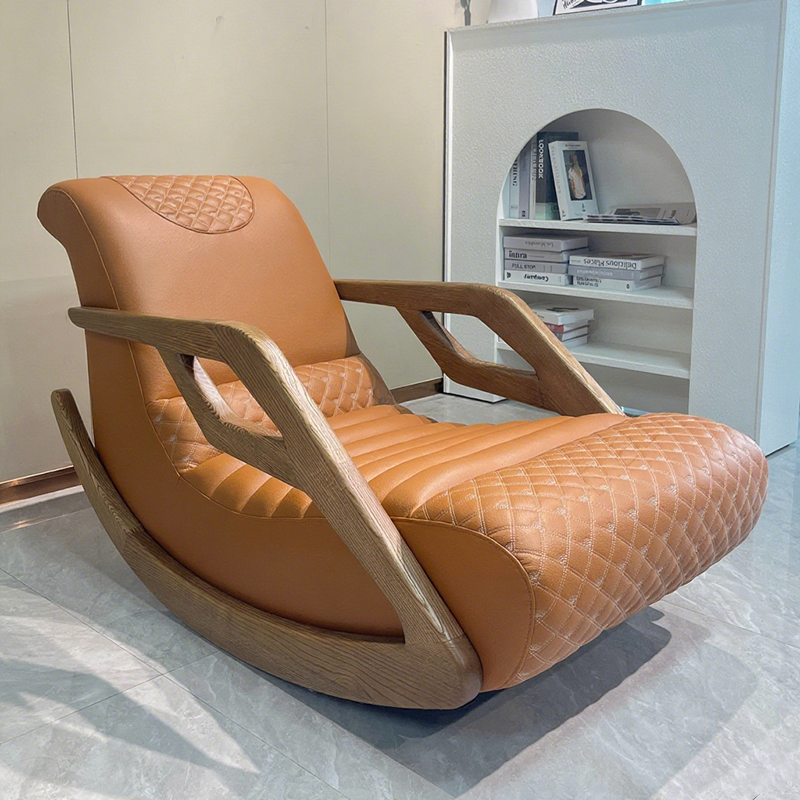 Timeless Vintage Rocking Chair - Ergonomic Design & Smooth Swing Chair For Bedroom