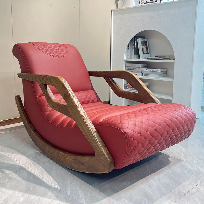 Timeless Vintage Rocking Chair - Ergonomic Design & Smooth Swing Chair For Bedroom