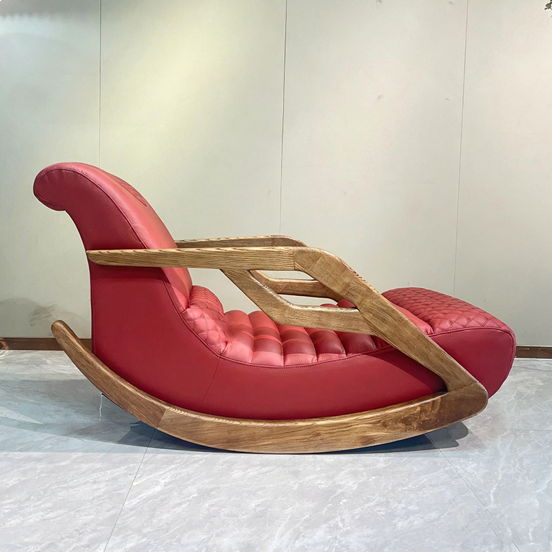 Timeless Vintage Rocking Chair - Ergonomic Design & Smooth Swing Chair For Bedroom