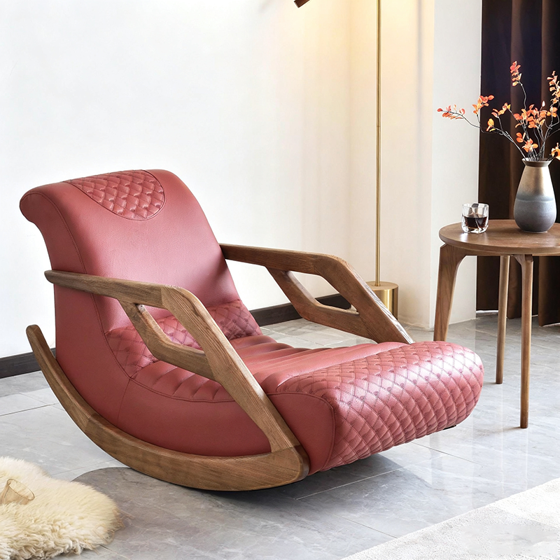 Timeless Vintage Rocking Chair - Ergonomic Design & Smooth Swing Chair For Bedroom