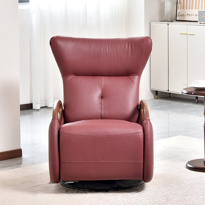 Contemporary Creative Multi-Function Armchair Chair - Eco Leather Lounge Accent Chair For Living Room