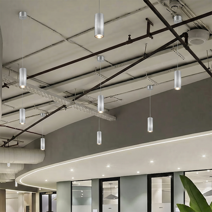 Aluminum LED Cylinder Light - Pendant Light Spotlight For Bar Art & Home Deco & Living Room