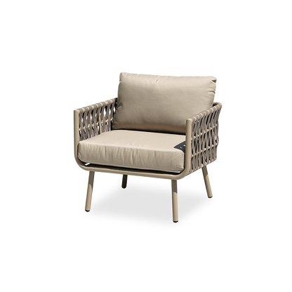 Waterproof Coastal-Inspired Aluminum Outdoor Sofa - 1/2/3-Seater For Garden & Balcony