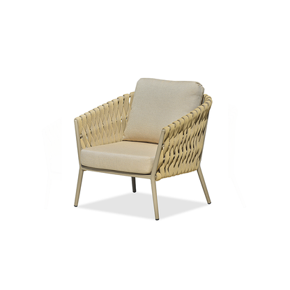 Traditional French Outdoor Rope Woven Sofa - 1/2/3 Seater For Balcony & Outdoor Patio