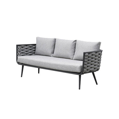 Traditional Chinese Outdoor Rope Weave Sofa - 1/2/3 Seater For Balcony & Outdoor Patio