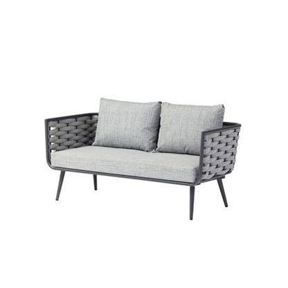 Traditional Chinese Outdoor Rope Weave Sofa - 1/2/3 Seater For Balcony & Outdoor Patio