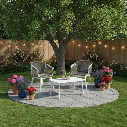 Contemporary PE Rattan Outdoor Leisure Chair - Comfortable Outdoor Dining Chair For Outdoor