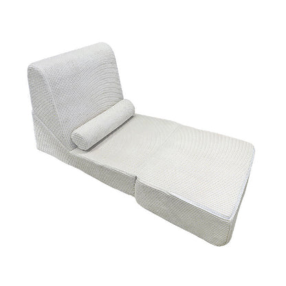 Modern Modular Corduroy Compressed Sofa - Vacuum Compressed Convertible Lounge Chair For Living Room