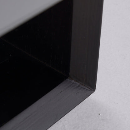 Contemporary Industrial Nightstand - Versatile Style & Ultra-Minimalist Hidden Handle Bedside Table 2-Drawer For Bedroom