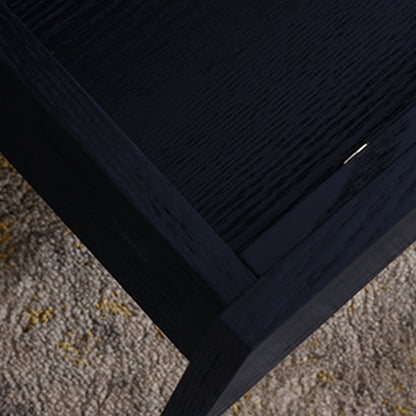Maximize Storage Industrial Nightstand - Scratch-Resistant Tempered Glass Bedside Table 1-Drawer For Bedroom & Living Room