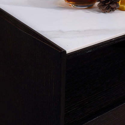 Premium Eco-Bedside Cabinet - Hollow Layer & Drawer Storage Nightstand 1-Drawer For Bedroom