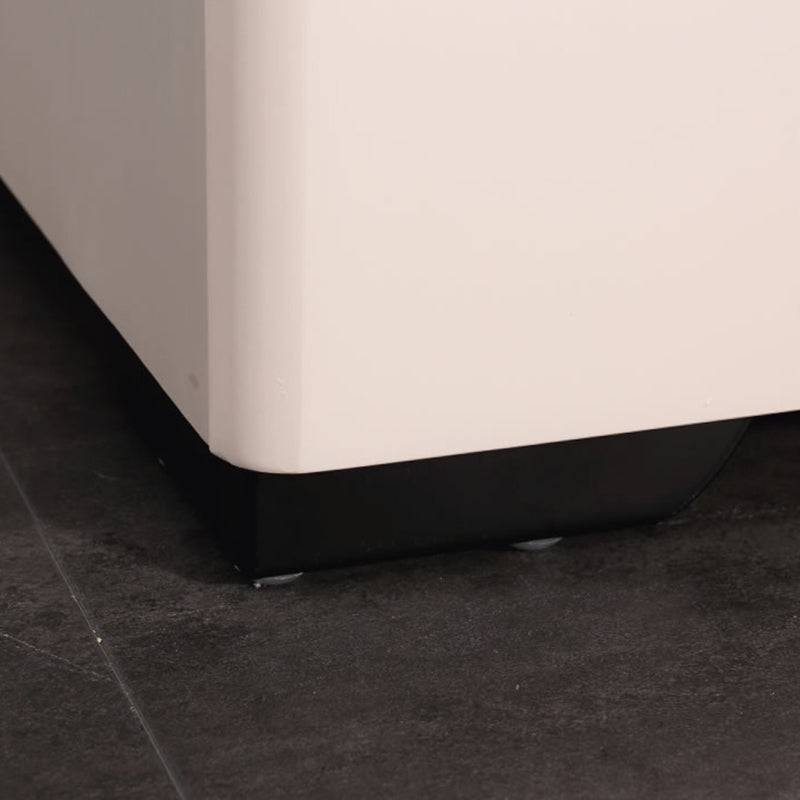 Personalized & Flexible Luxury Bedside Table - Detachable Legs & Symmetrical Block Design Nightstand 2-Drawer For Bedroom