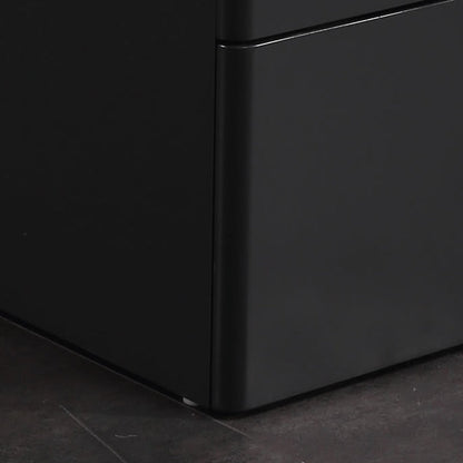 Personalized & Flexible Luxury Bedside Table - Detachable Legs & Symmetrical Block Design Nightstand 2-Drawer For Bedroom