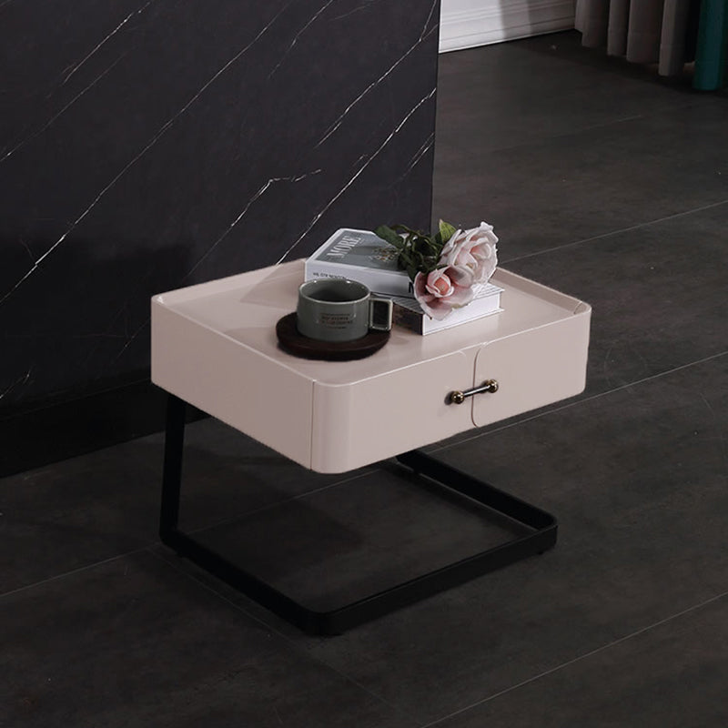 Chic Floating-Design Bedside Table - Balancing Function & Decoration Perfectly Nightstand 1-Drawer For Bedroom