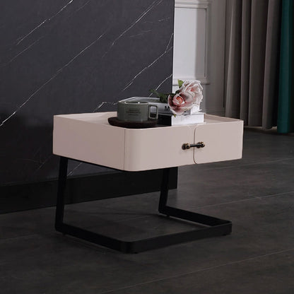 Chic Floating-Design Bedside Table - Balancing Function & Decoration Perfectly Nightstand 1-Drawer For Bedroom