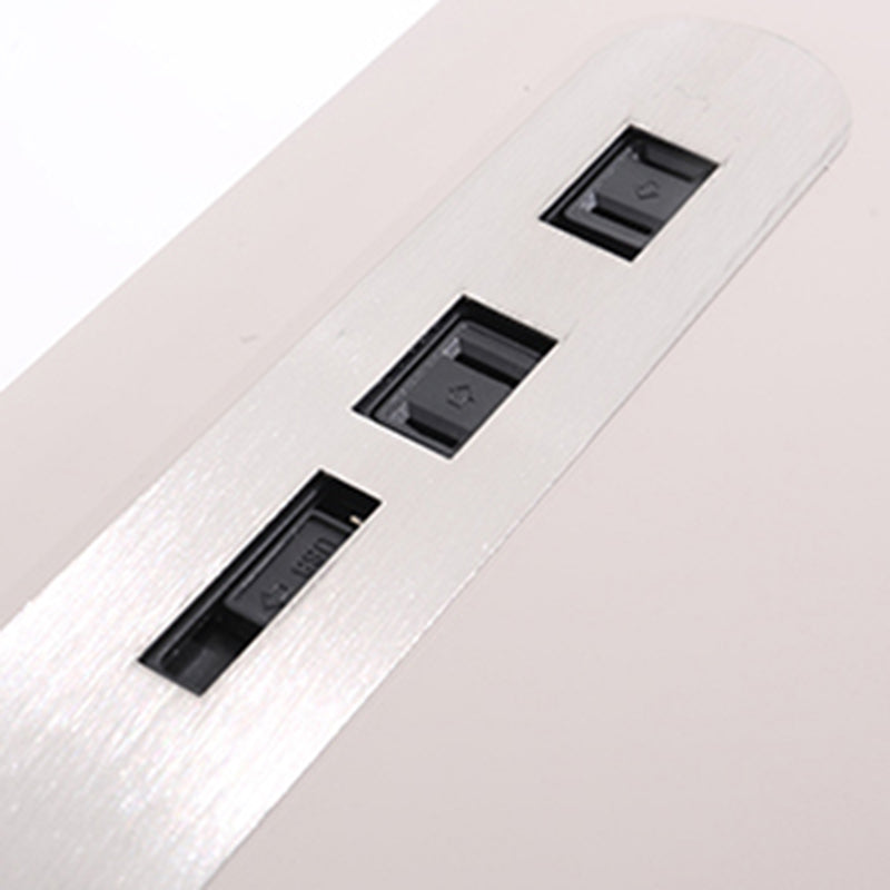 Modern Minimalist Nightstand - Wireless Charging & Easy-Clean Baking Paint Bedside Table -Drawer For Bedroom