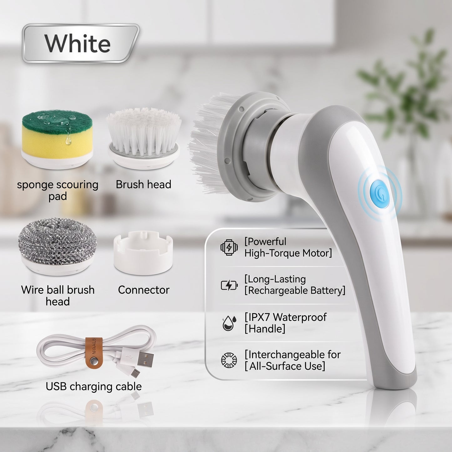 Skreno Electric Spin Scrubber