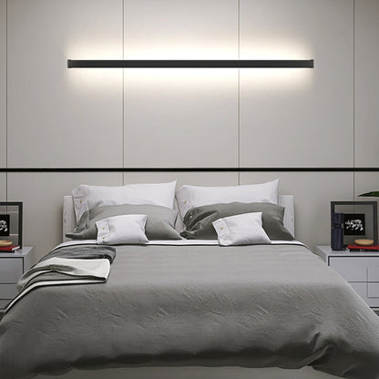 Long Strip Fixture LED Wall Light - Minimalist Linear Lighting For Bedroom Or Living Room