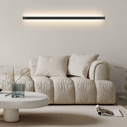 Long Strip Fixture LED Wall Light - Minimalist Linear Lighting For Bedroom Or Living Room