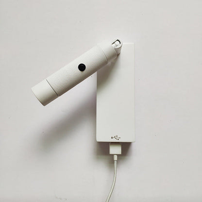 Rectangular Cylinder Aluminum LED Wall Light - Industrial Adjustable Spotlight With USB Charger For Bedroom