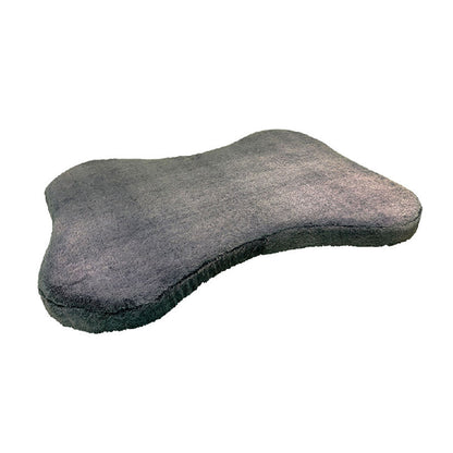 Modern Minimalist Irregular Rectangular Pet Bed: Bone Shape - Compressible Cat Bed For Bedroom