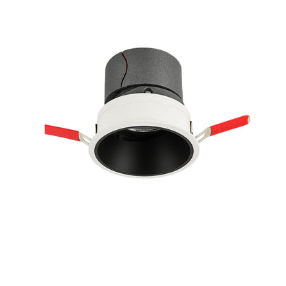 Adjustable Aluminum Recessed LED Downlight - Scandinavian Maintenance Flush Mount Lighting For Living Room