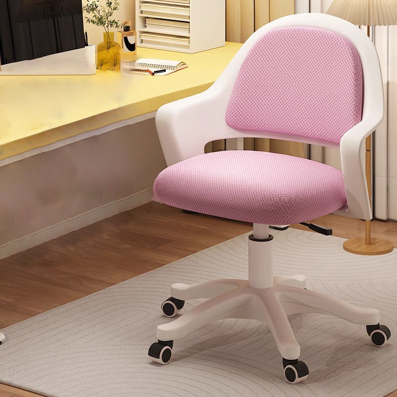 Modern Minimalist Rectangular Nylon Steel Soft PU Latex Mesh Fabric Desk Chair Backrest Armrest For Home Office