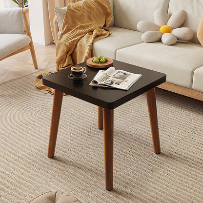 Modern Minimalist Square Particle Board Side Table 1-Tier For Living Room