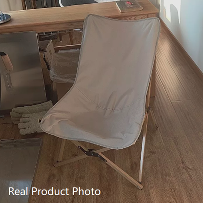 Contemporary Industrial Oxford Fabric Steel Foldable Camping Chair Backrest For Outdoor Patio