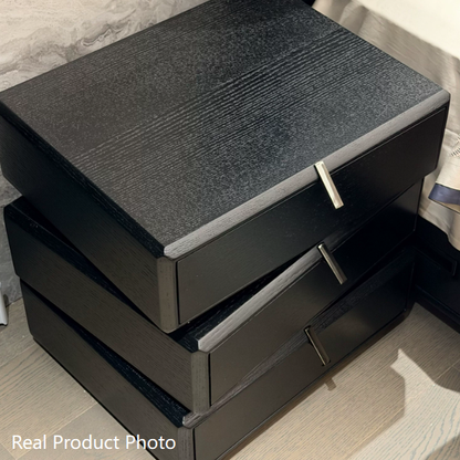Traditional Vintage HDF Cube Rotating 3-Tier Storage Drawers For Bedroom