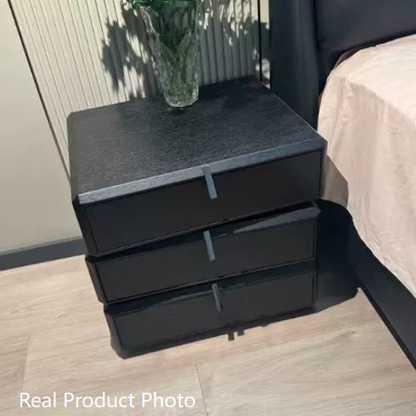Traditional Vintage HDF Cube Rotating 3-Tier Storage Drawers For Bedroom
