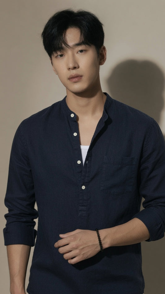 The Linen Henley