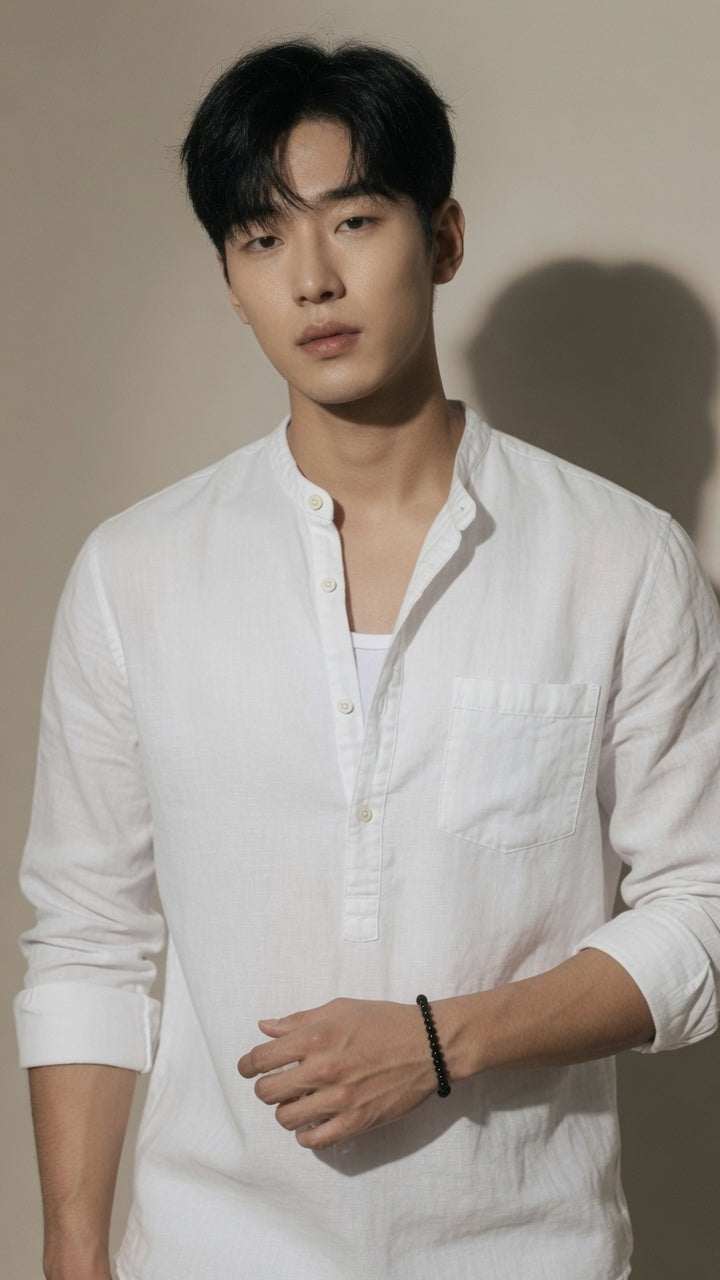 The Linen Henley